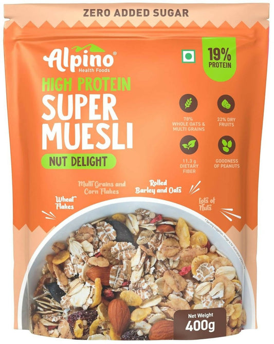 Alpino High Protein Super Muesli Nut Delight - Grab2buy