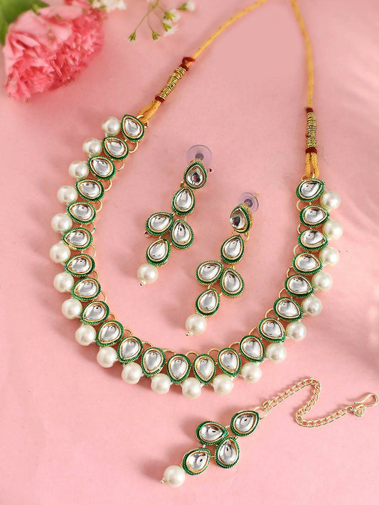 VOJ Women Silver Color stainless steel Jewellery Set  Grab2Buy VOJ Grab2Buy