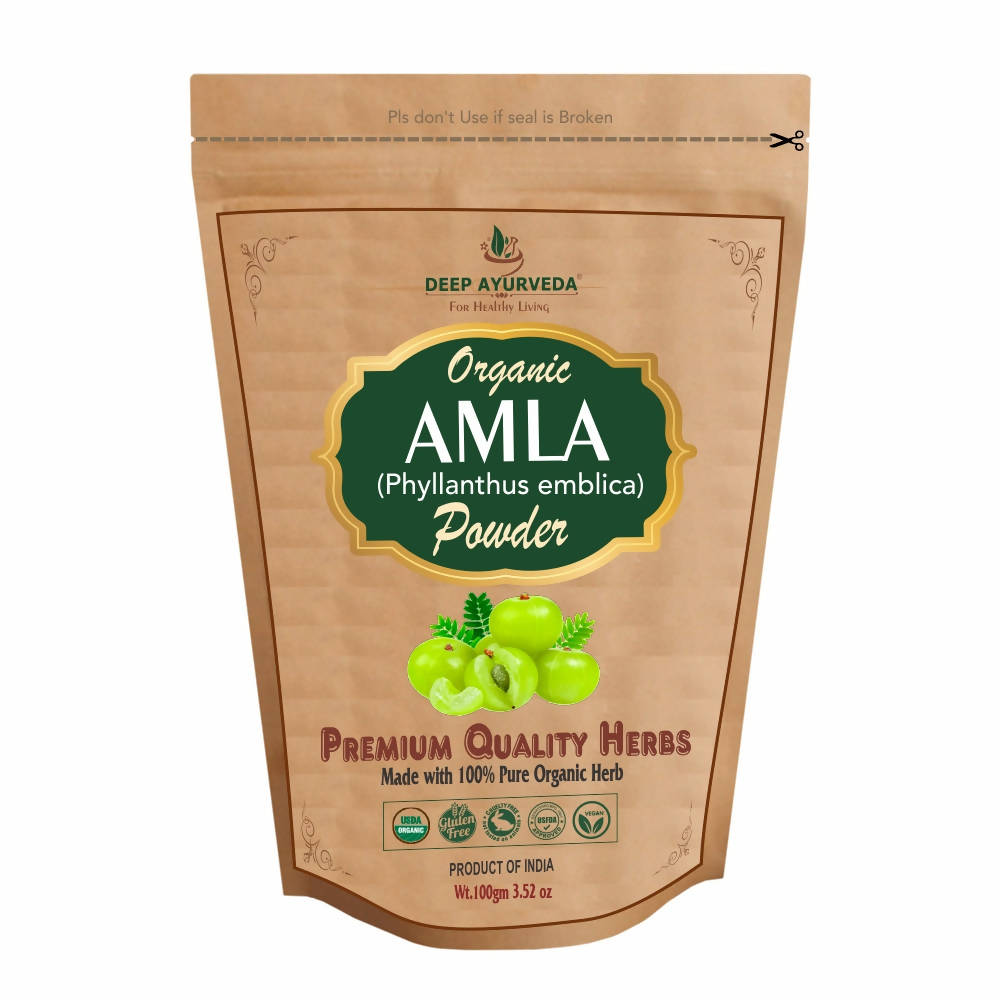 Deep Ayurveda Organic Amla Powder 