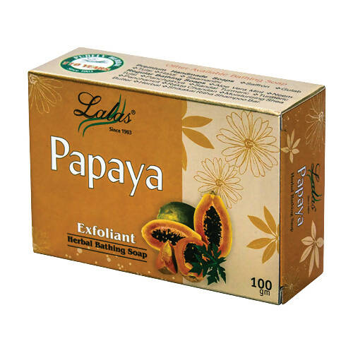 Lalas Papaya Herbal Bathing Soap 