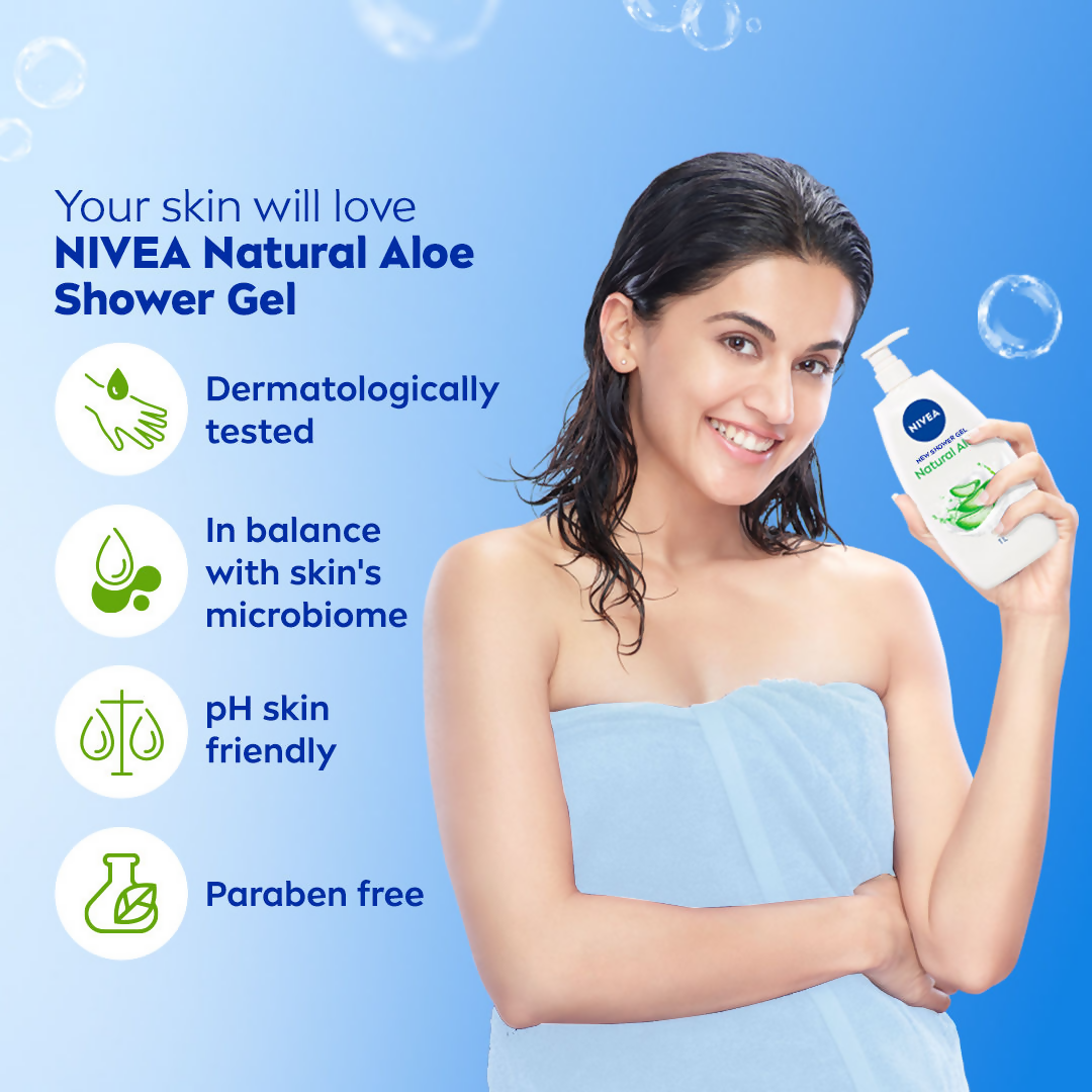Nivea Natural Aloe Enriched Body Wash  Grab2Buy Nivea Grab2Buy