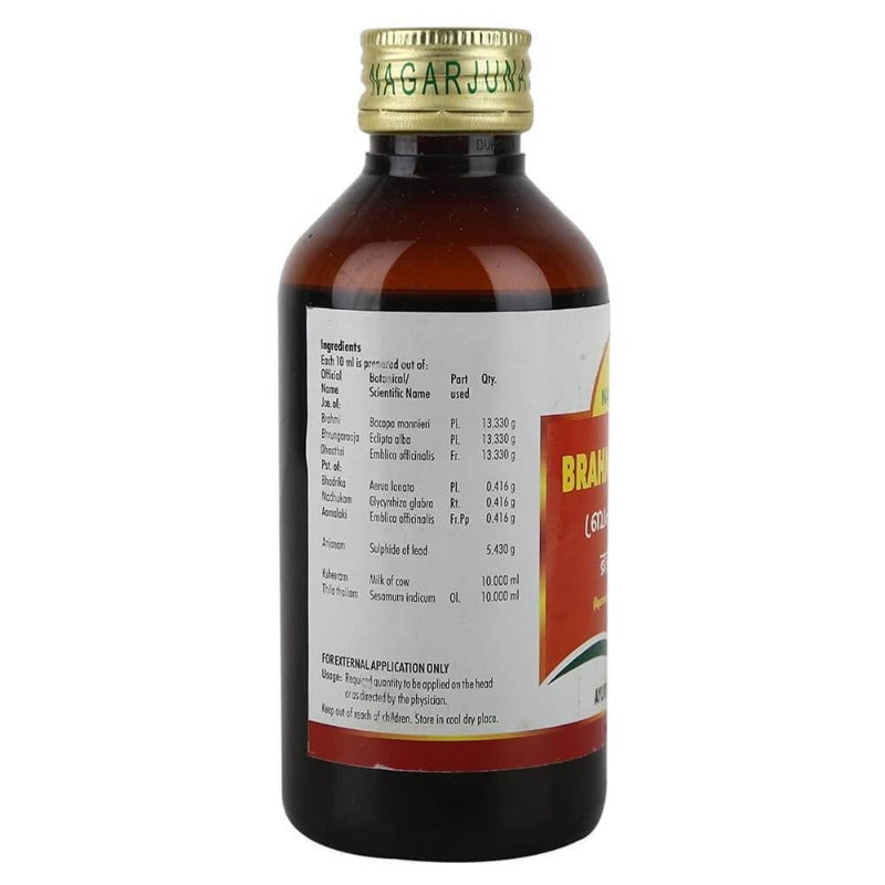 Nagarjuna Ayurveda Brahmi Thailam 