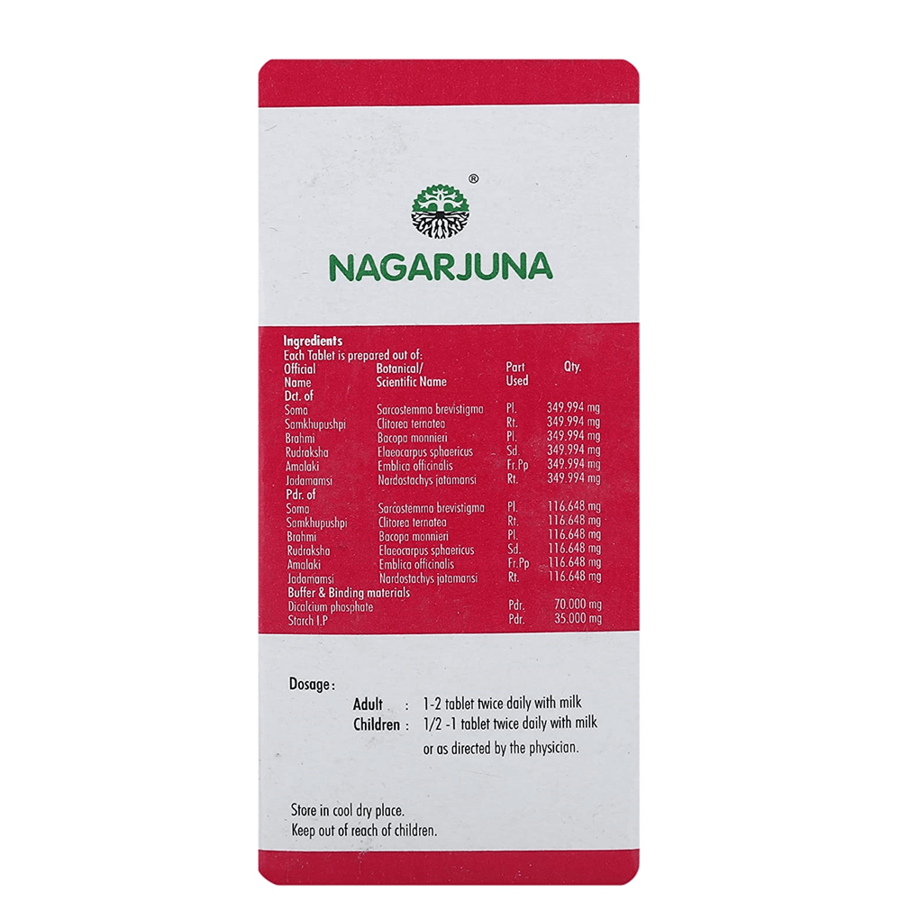 Nagarjuna Ayurveda Stresnil Tablet - 100 tabs 