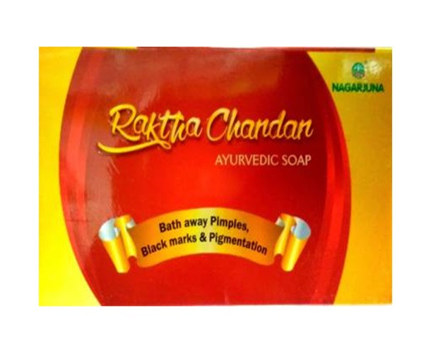 Nagarjuna Ayurveda Raktha Chandan Soap 