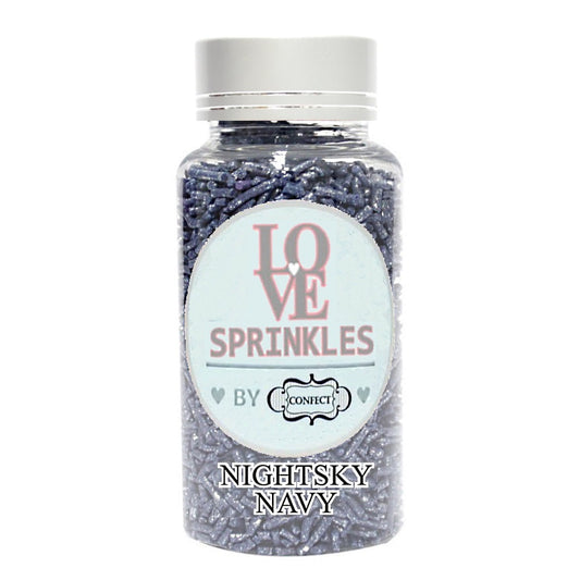 Confect Navy Vermicelli Sprinkles