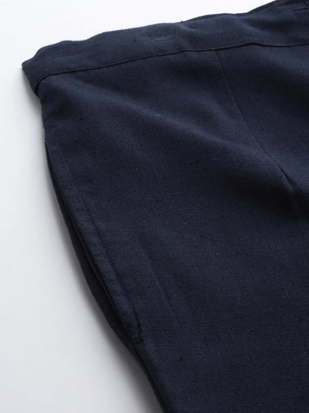 Yufta Navy Blue Cotton Fit Trousers  Grab2Buy Yufta Grab2Buy
