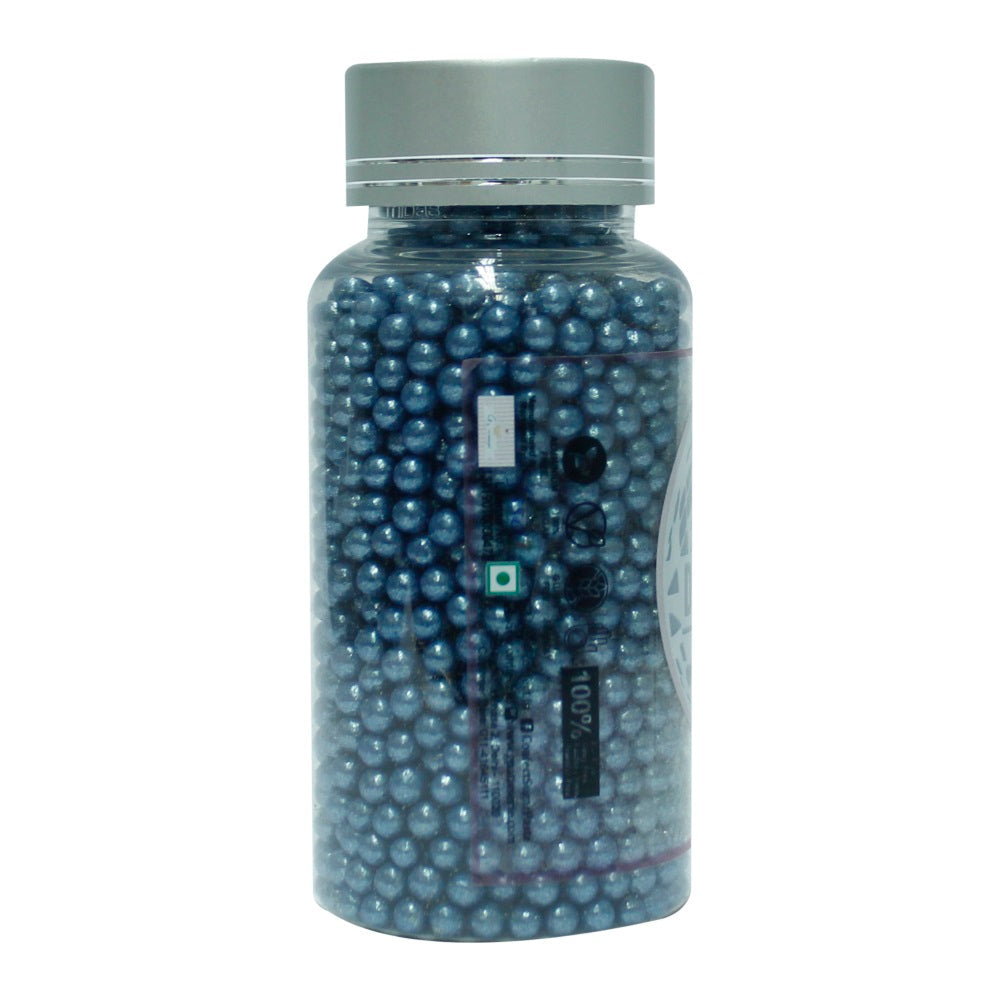 Confect Navy Blue Disco Balls Sprinkles 6 MM