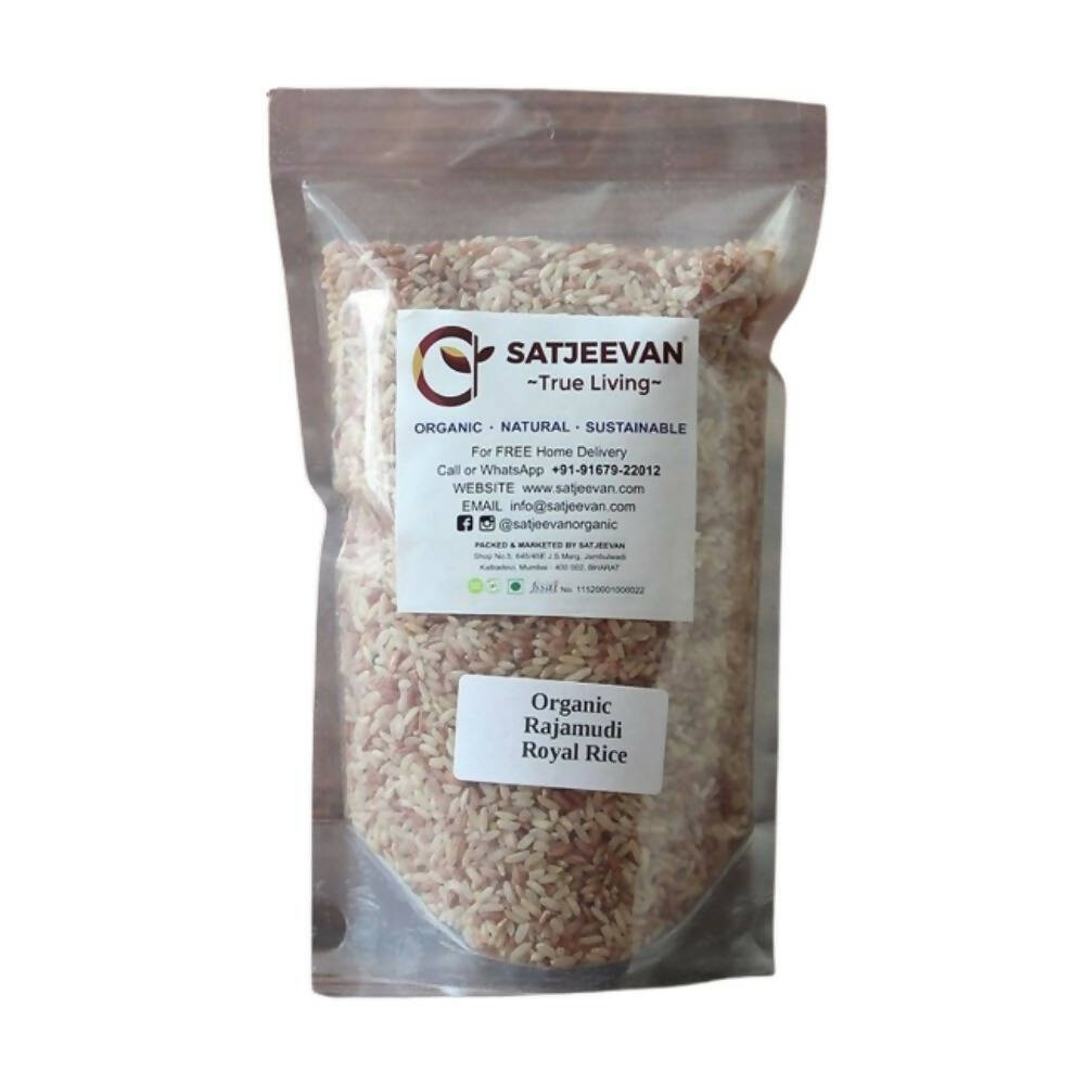 Satjeevan Organic Hand-Pounded Rajamudi Rice 