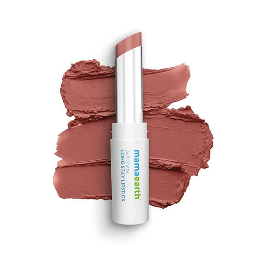 Mamaearth Soft Matte Long Stay Lipstick - Woody Rose - Grab2buy