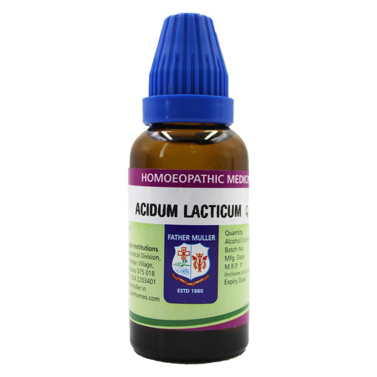 Father Muller Acidum Lacticum Mother Tincture Q - Grab2buy