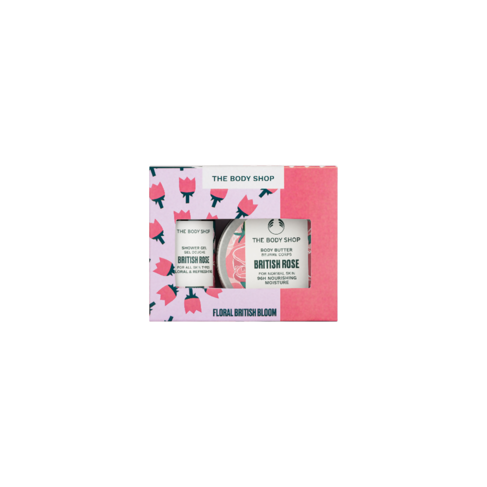 The Body Shop Floral British Rose Bloom Gift Box | Grab2Buy