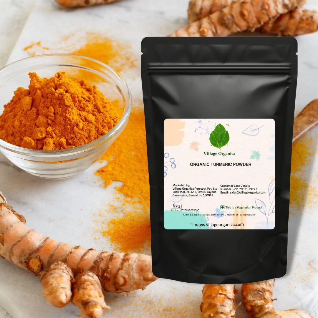 Village-Organica Turmeric Powder  Grab2Buy Village-Organica Grab2Buy