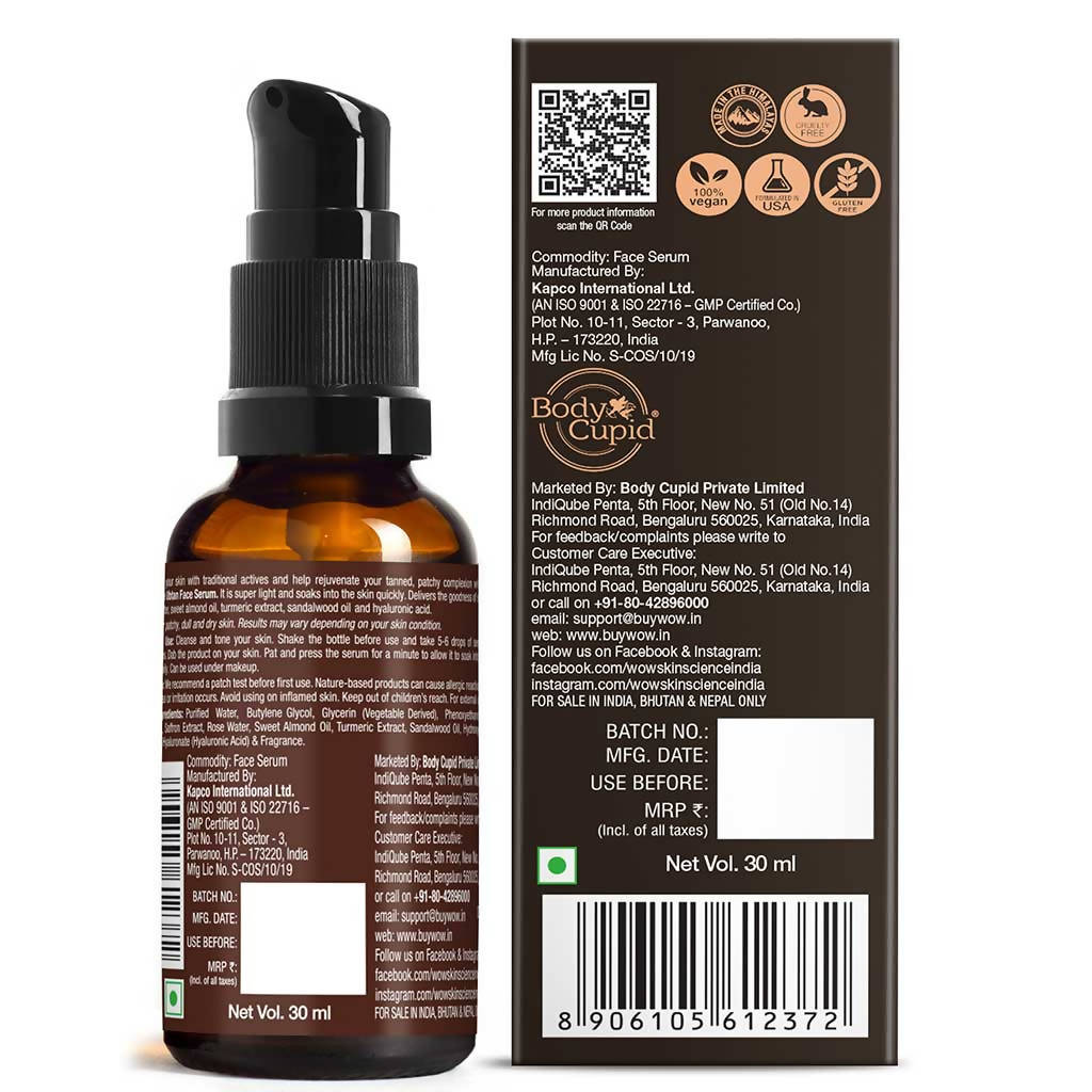 Wow Skin Science Oil-Free Ubtan Face Serum  Grab2Buy Wow Skin Science Grab2Buy