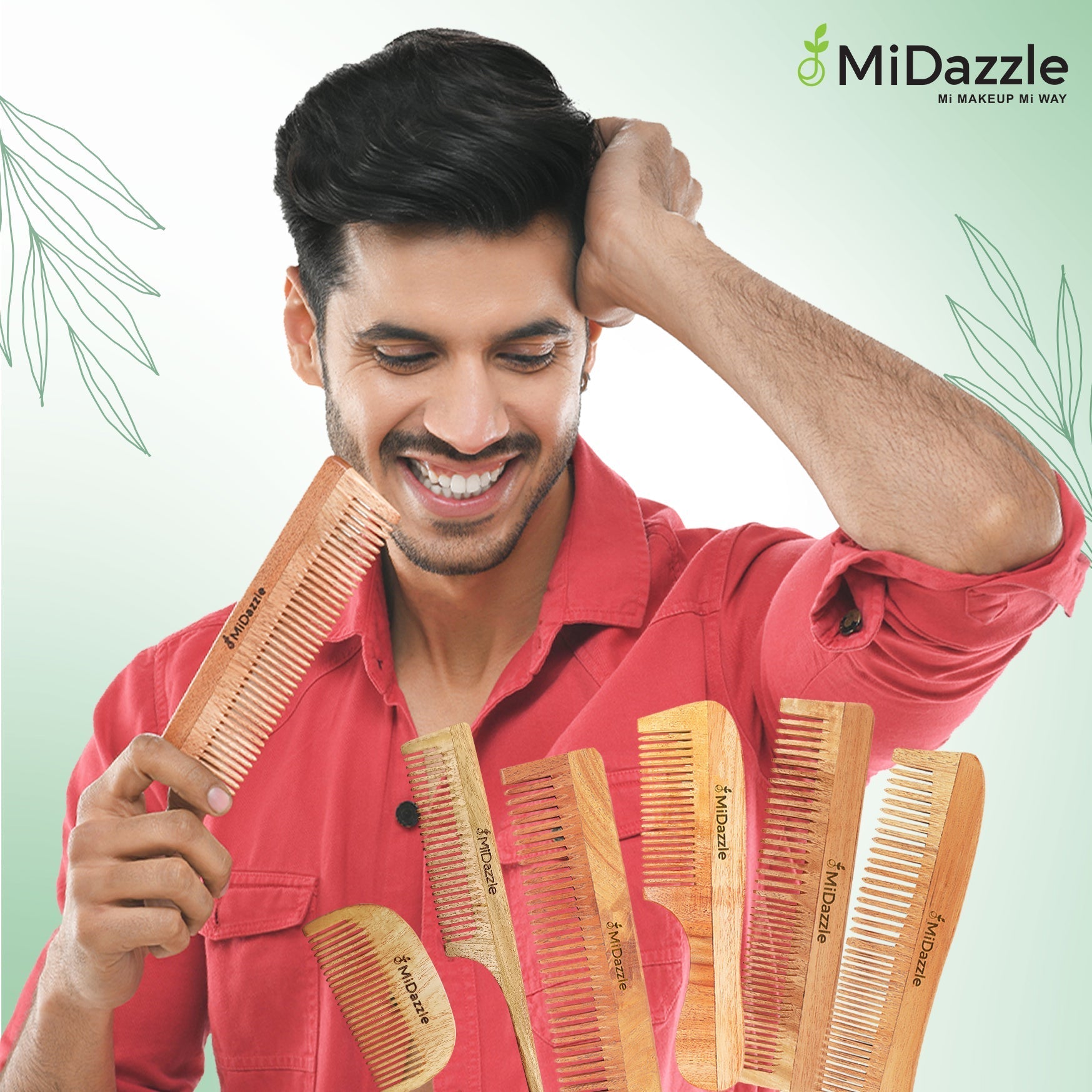 MiDazzle Grooming Comb (2 In 1) MINC2105