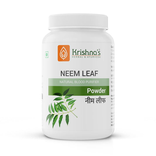Krishna'S Herbal & Ayurveda Neem Leaf Powder 