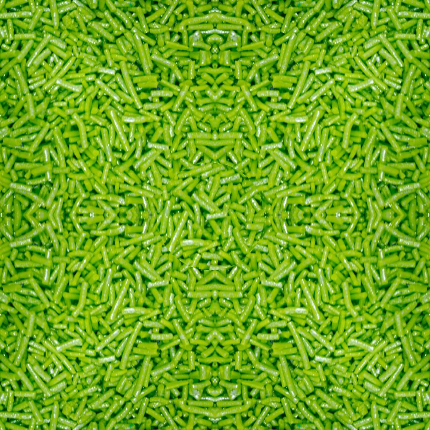 Confect Neon Green Vermicelli Sprinkles