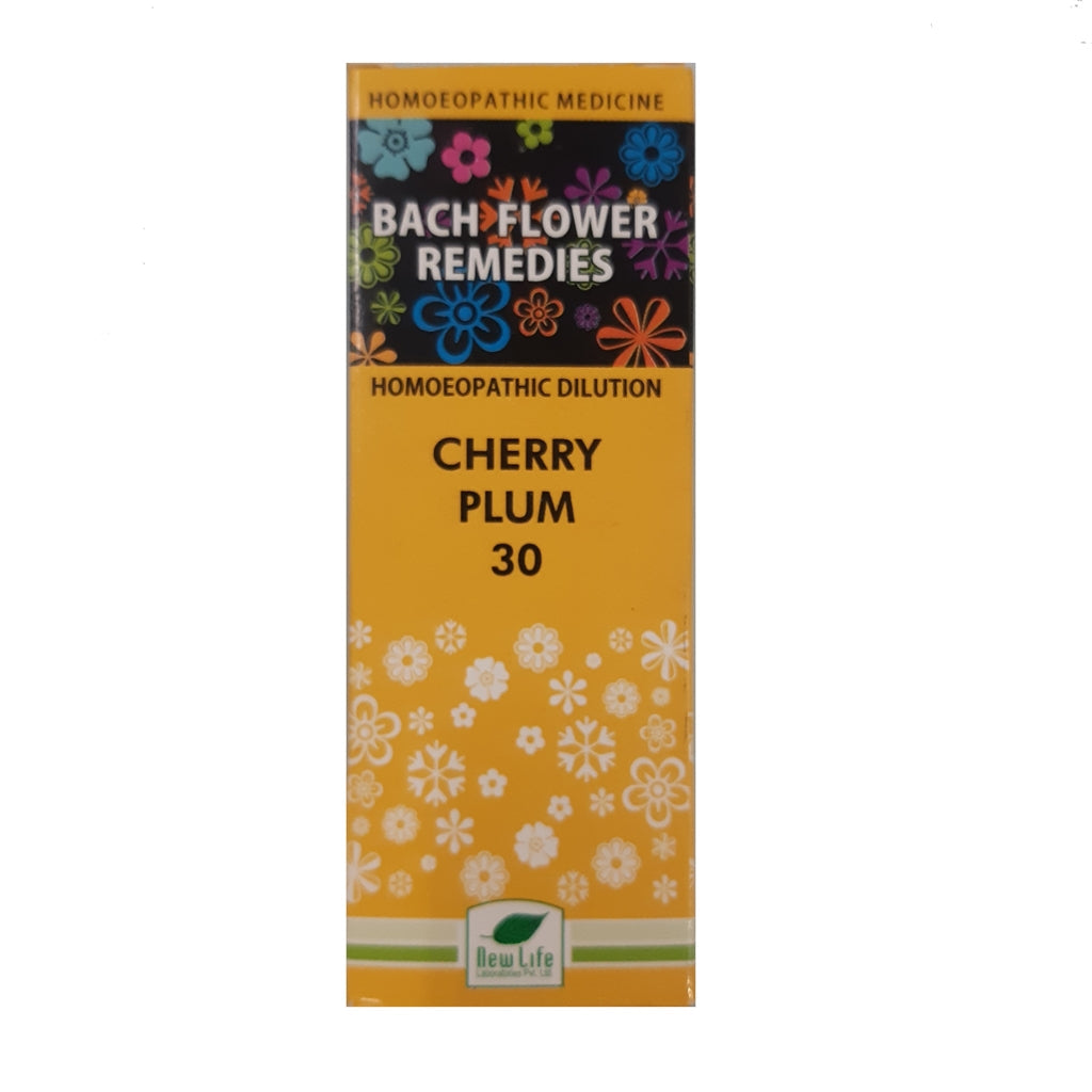New Life Homeopathy Bach Flower Remedies Cherry Plum Dilution 