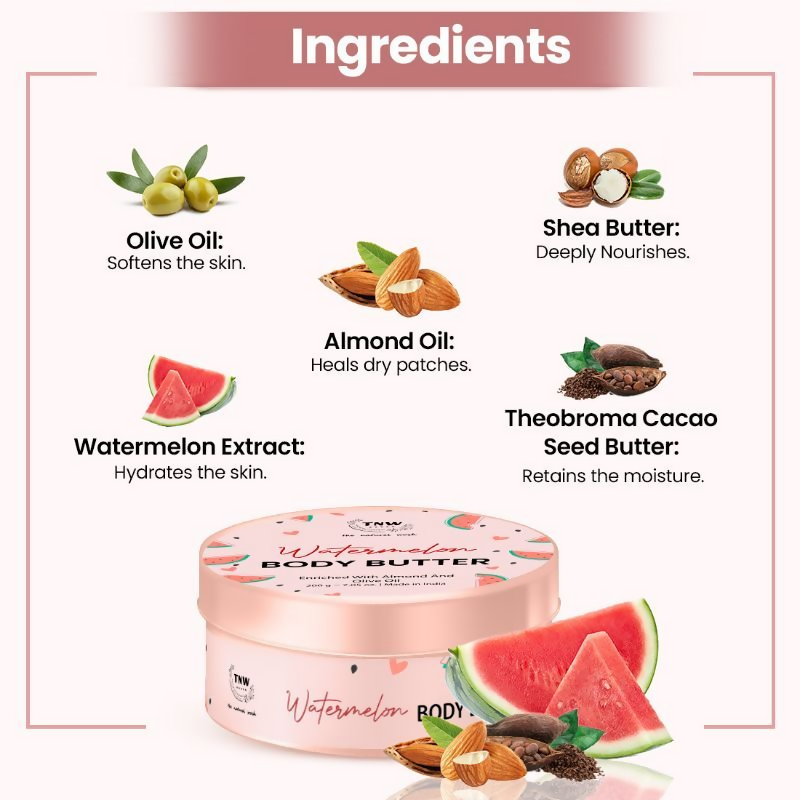 The Natural Wash Watermelon Body Butter  Grab2Buy The Natural Wash Grab2Buy