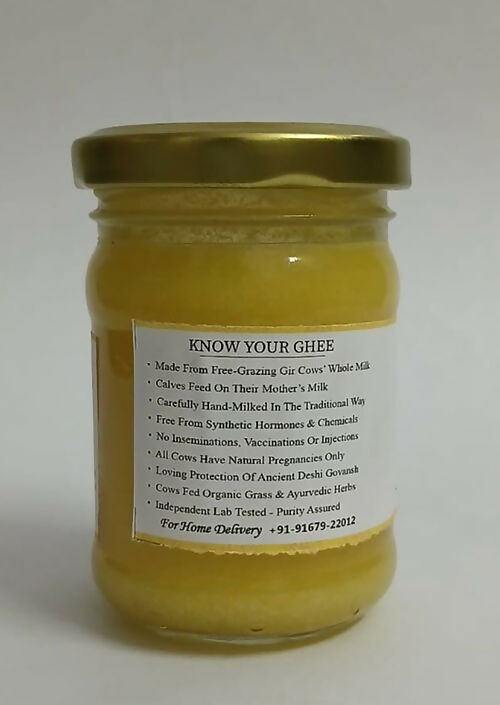 Satjeevan Organic Vedic Gir Cow Bilona Ghee 