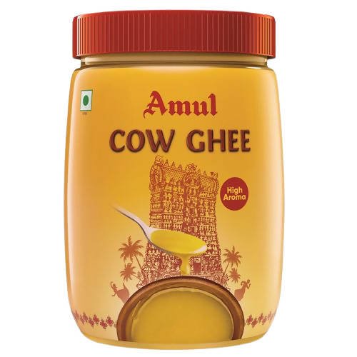 Amul High Aroma Cow Ghee | Desi Ghee with Rich Aroma | Certified Cultured Cow Ghee 