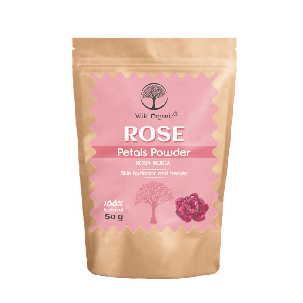 Wild Organic Rose Petals Powder 