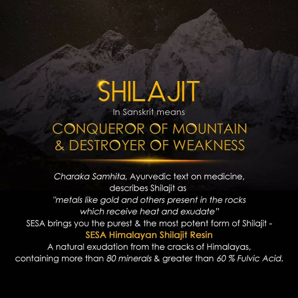 Sesa Wellness Himalayan Sj Resin 