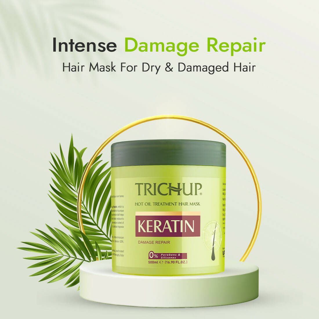 Vasu Healthcare Trichup Keratin Hot Oil Treatment Hair Mask  Grab2Buy Trichup Grab2Buy