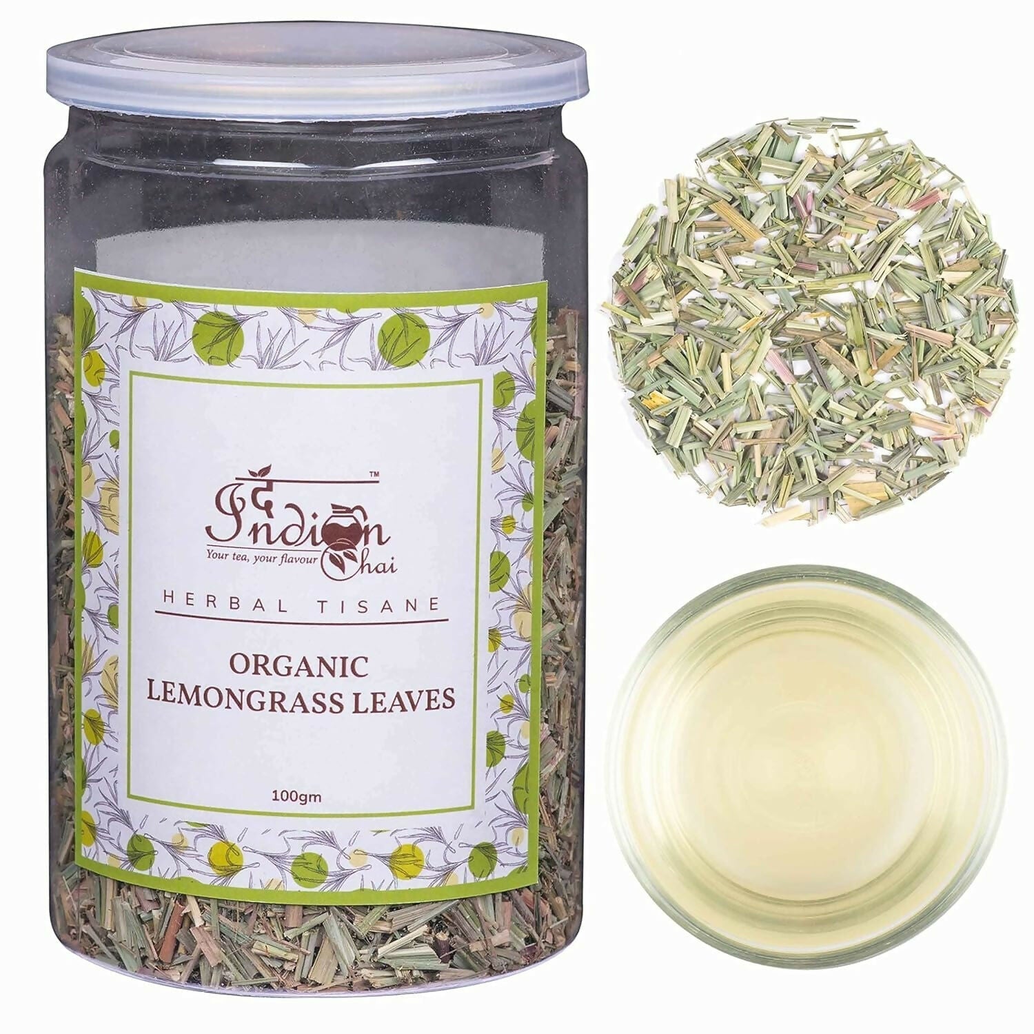 The Indian Chai – Organic Lemongrass Tea 