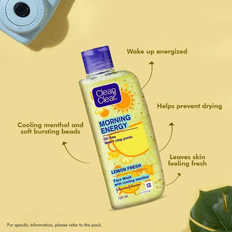 Clean & Clear Morning Energy Lemon Fresh Face Wash - Grab2buy