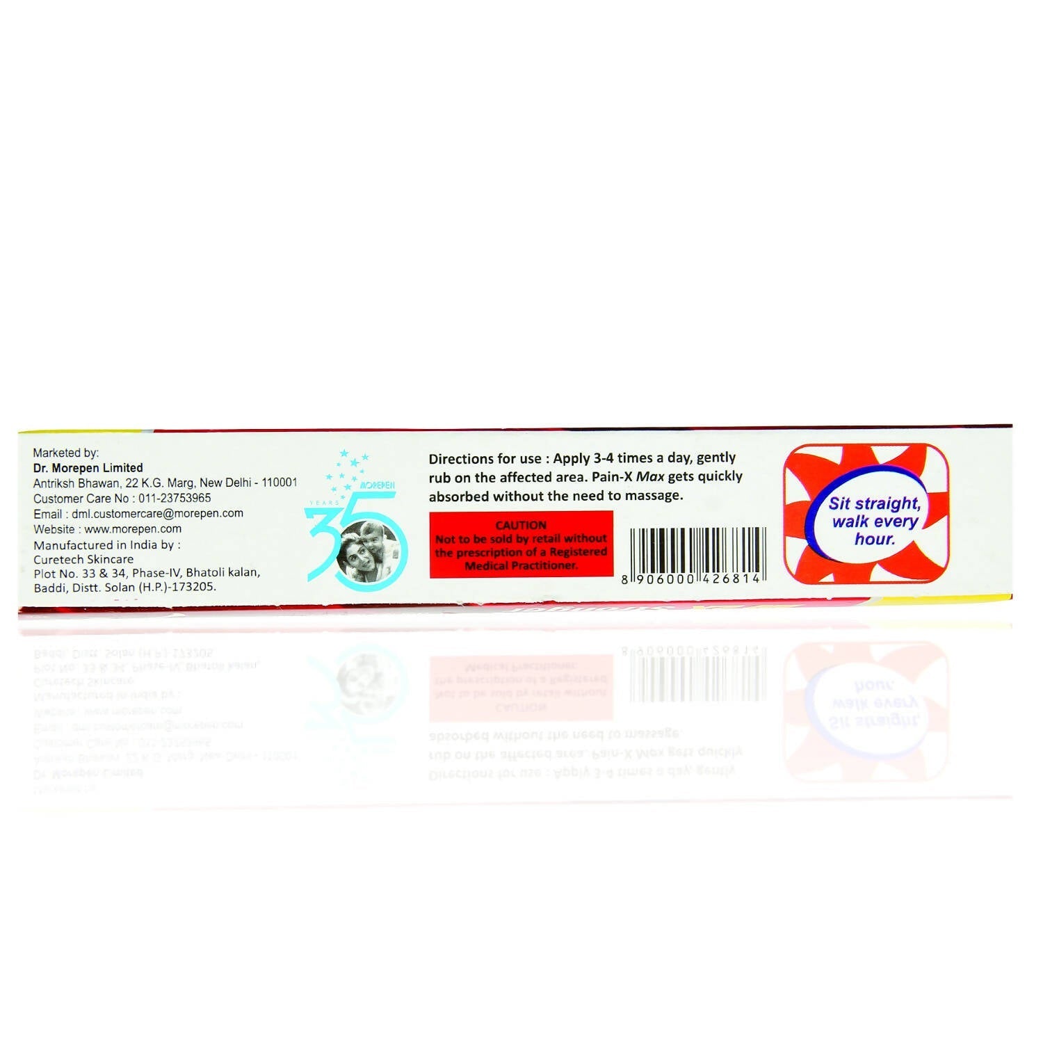 Dr. Morepen Pain-X Max Body Pain Relief Gel 