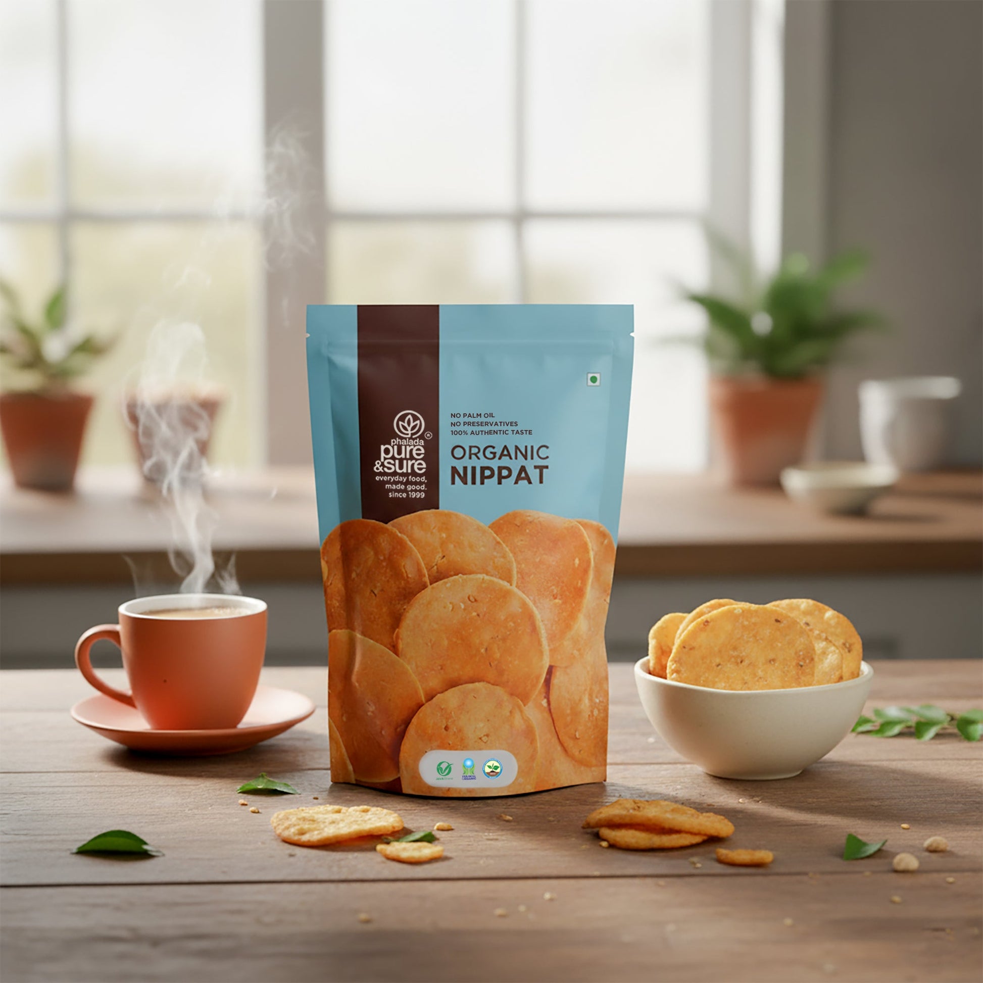 Pure & Sure Organic Nippat 