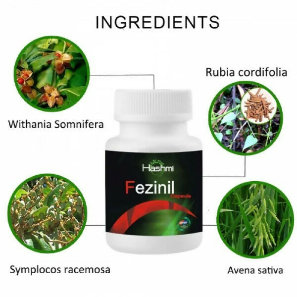 Hashmi Ayurvedic Fezinil Capsules For Women - Grab2buy