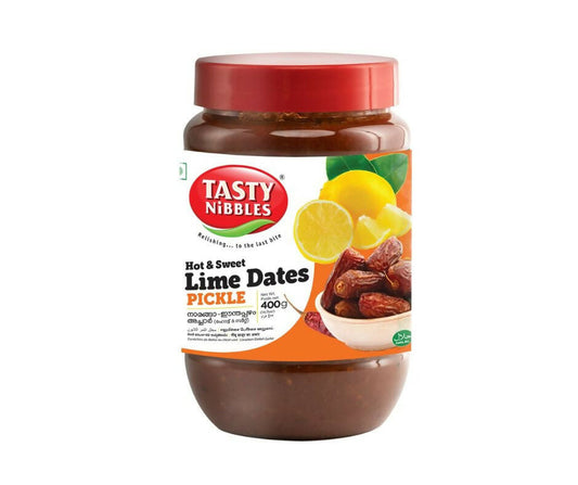 Tasty Nibbles Hot & Sweet Lime Dates Pickle - Grab2buy
