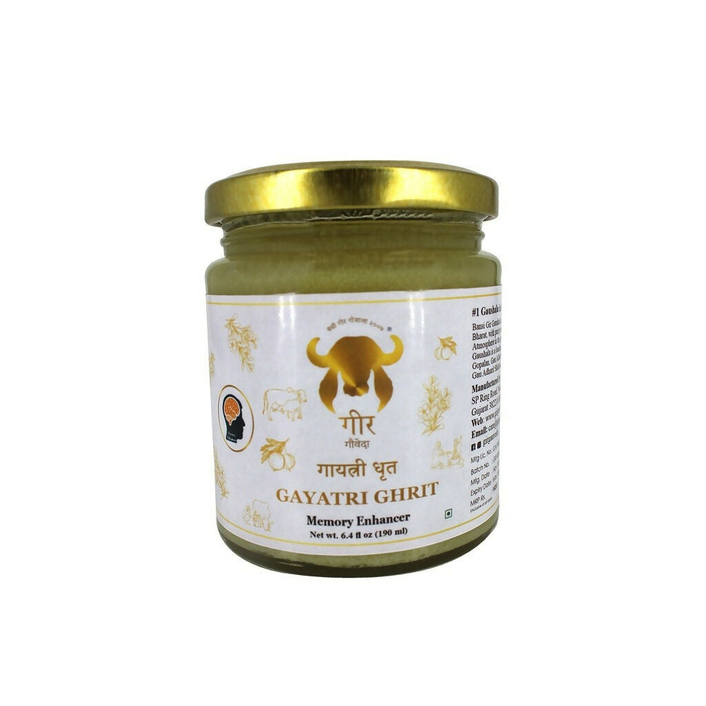 Gir Gayatri Ghrit Ghee | Premium Cow Cultured Ghee | Made From Grass Fed Cow's Milk 