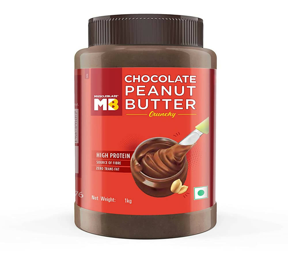 MuscleBlaze Chocolate Peanut Butter-Crunchy 