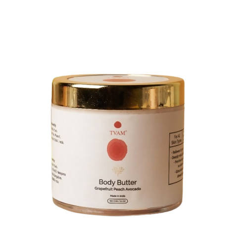 Tvam Grapefruit Peach Avocado Body Butter  Grab2Buy Tvam Naturals Grab2Buy