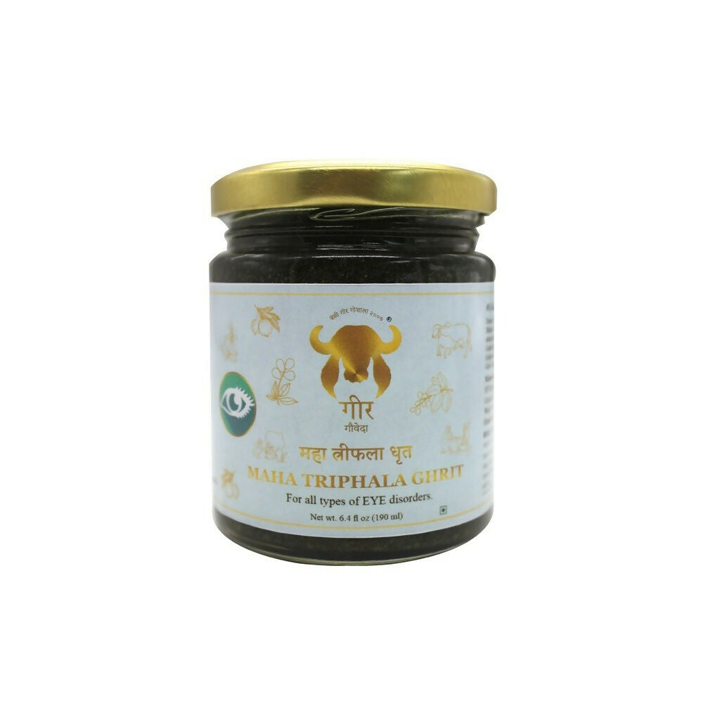 Gir Maha Triphala Ghrit Ghee | Good for Eye Health | Improves Gut Health | Pure & Organic Ghee 