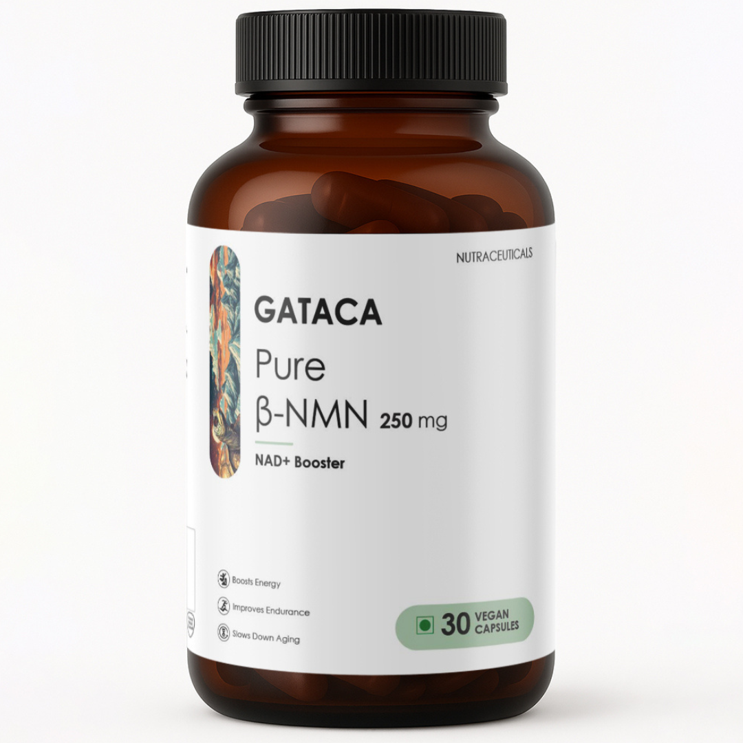 GATACA Pure β-NMN - 250 mg Capsules, Backed by 21 Patents 