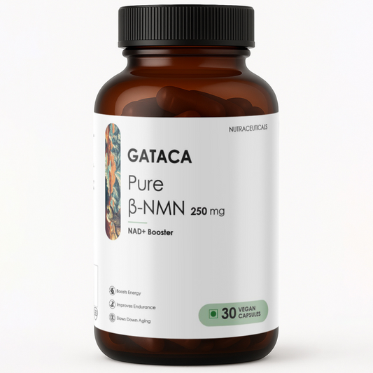 GATACA Pure β-NMN - 250 mg Capsules, Backed by 21 Patents 