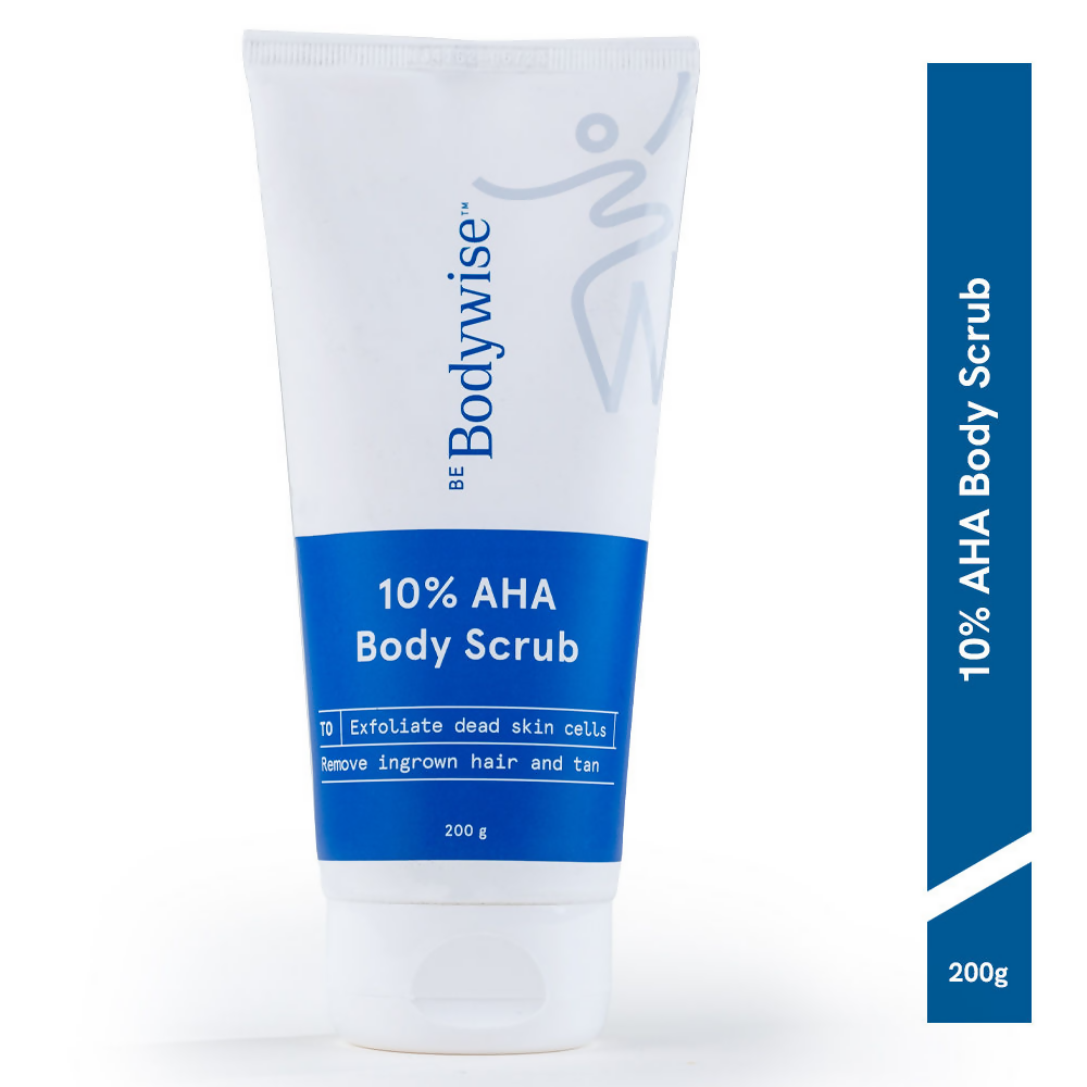 BeBodywise 10% AHA Lactic Acid Body Scrub  Grab2Buy BeBodywise Grab2Buy