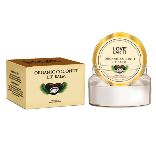 Love Earth Organic Coconut Lip Balm - Grab2buy