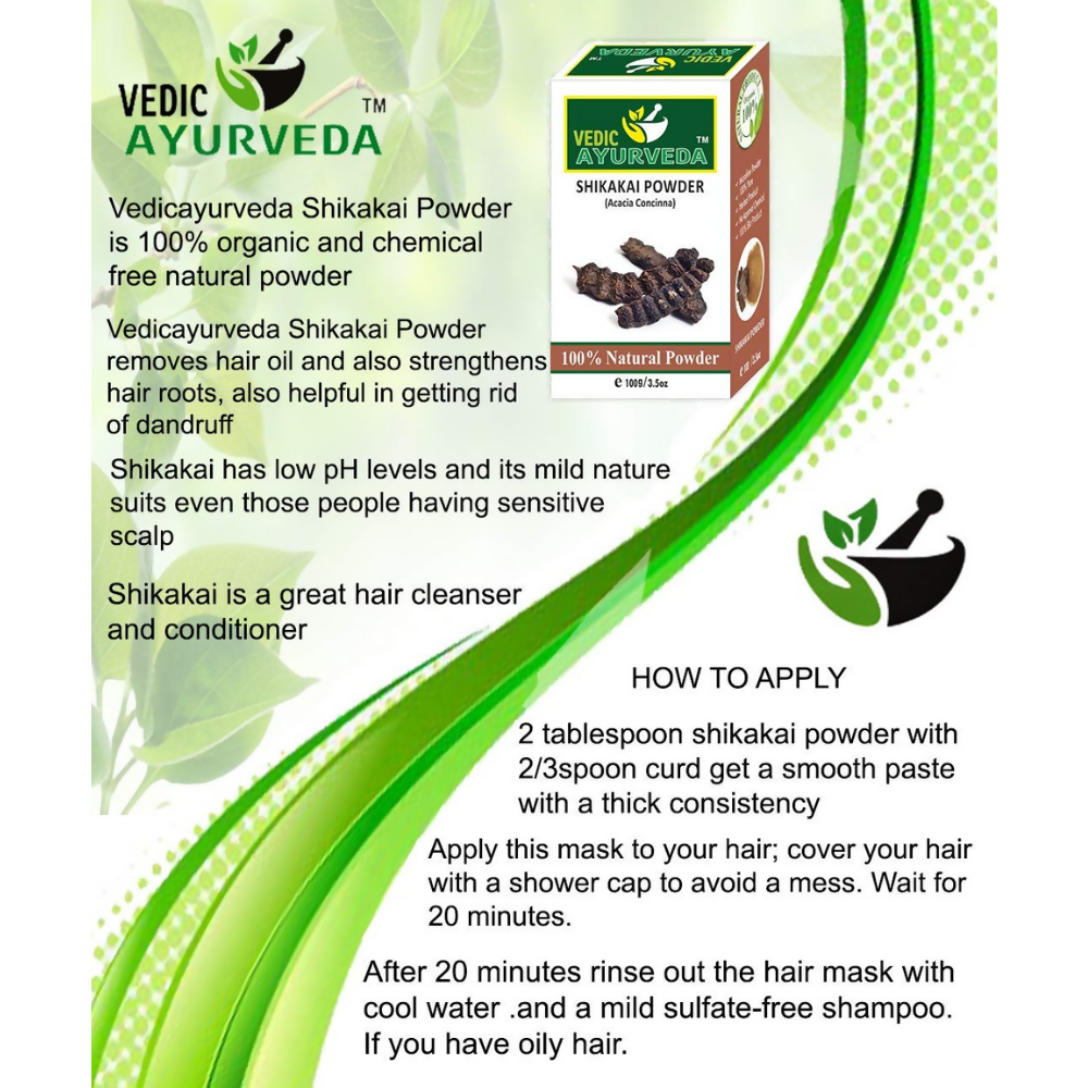 VedicAyurveda Pure Organic & Natural Indigo, Shikakai & Heena Powder  Grab2Buy VedicAyurveda Grab2Buy