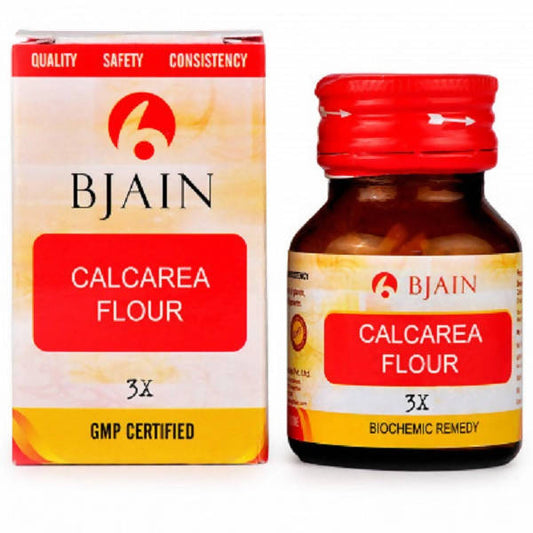 Bjain Homeopathy Calcarea Fluorica (Flour) Biochemic Tablet 