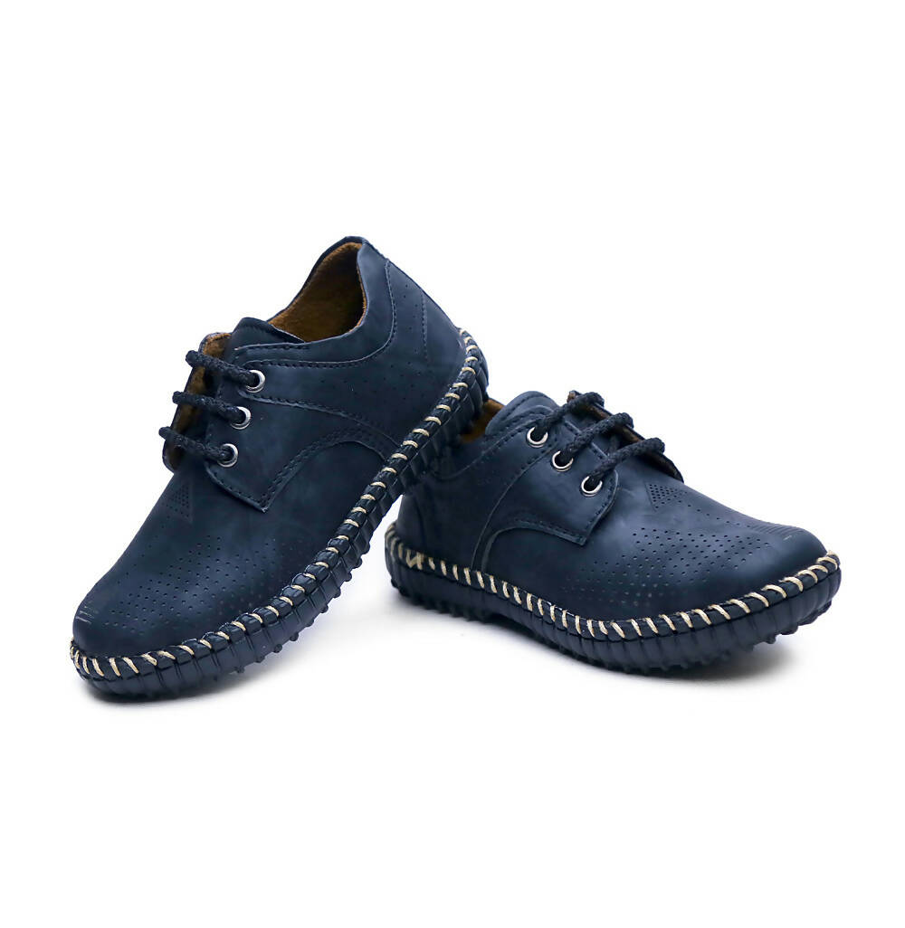 Tiny Bugs Boys Casual Lace Up Shoes - Black  Grab2Buy Tiny Bugs Grab2Buy