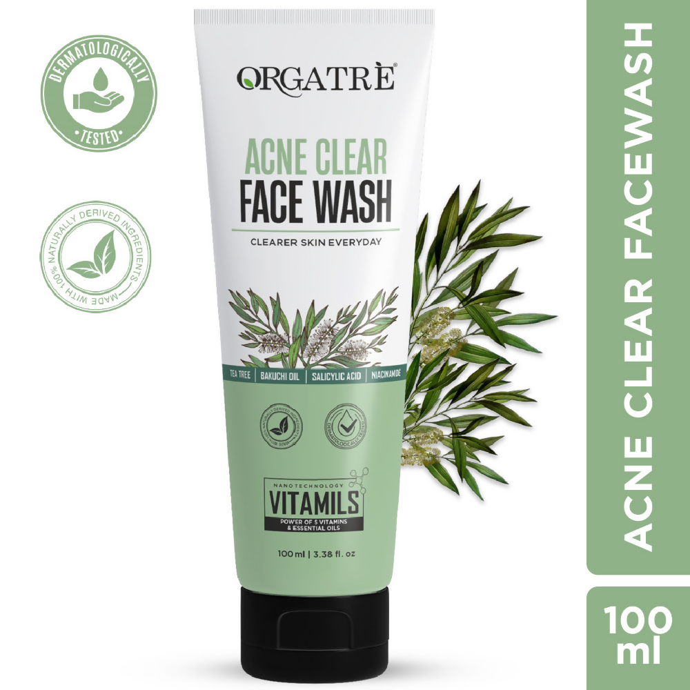 Orgatre Acne Clear Face Wash 