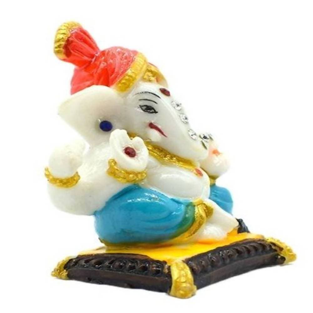 Puja N Pujari Ganesha Showpiece Idol For Car Dashboard 