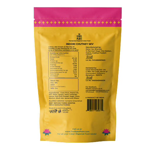 The State Plate Indori Chutney Sev - Grab2buy
