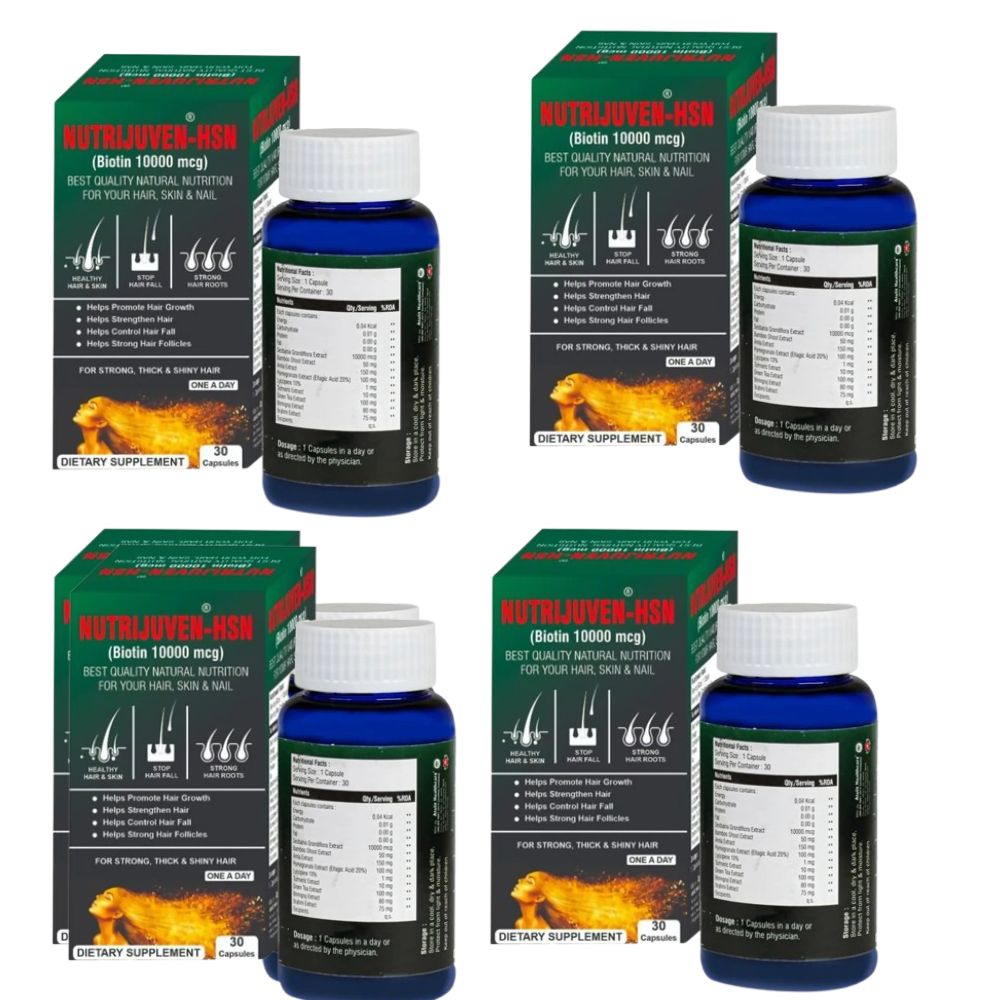 Nutrijuven - Hsn - Biotin 10000 Mcg Capsules 