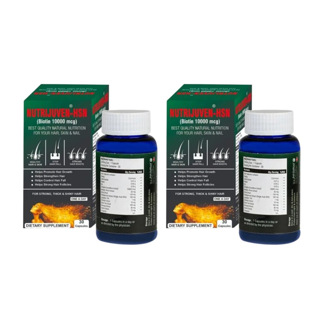 Nutrijuven - Hsn - Biotin 10000 Mcg Capsules 