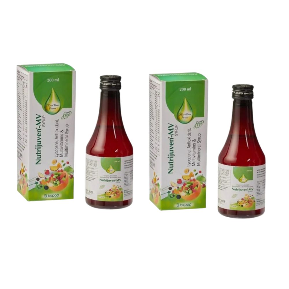 Nutrijuven - MV Syrup - Mixed Fruit Flavour 